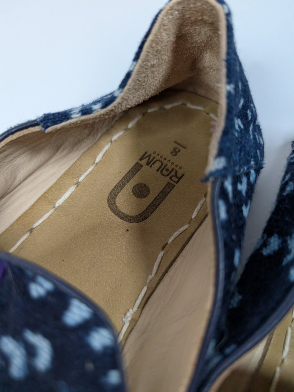 Great condition Raum Goods Women’s Barefoot Grounding Mudlcoth Slip-On Shoes - 8 - Picture 3 of 14